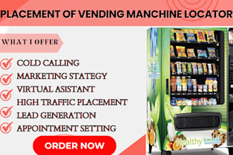 do cold calling leads generation placement for vending machine locator b2b lead