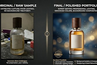 do professional ai image editing and cinematic lighting enhancement