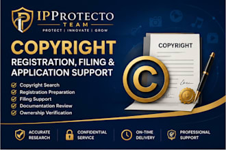 do copyright search registration filing support for artwork books music websites