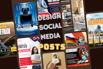 create custom social media post designs for your brand