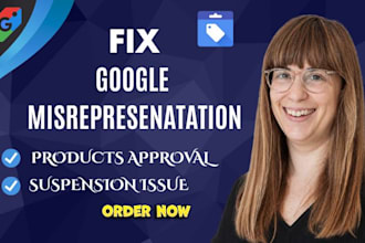 fix google merchant center suspension,misrepresentation,gmc issues,shopping ads