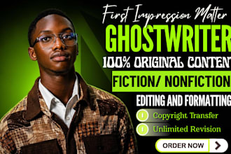ebook ghostwriter ebook writer nonfiction book writer and amazon KDP expert