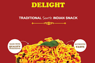design professional food packaging labels
