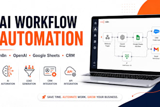 build ai automation workflows using n8n and openai