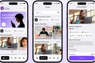 develop lms app edtech app course app tutoring app elearning app coaching app