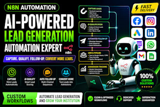 automate lead generation, qualification, and follow up using n8n and ai