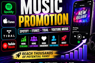 itunes music promotion spotify music tilda music youtube