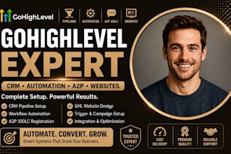 setup gohighlevel CRM pipeline automation ghl a2p regestration ghl website