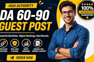do high da guest post with do follow backlinks