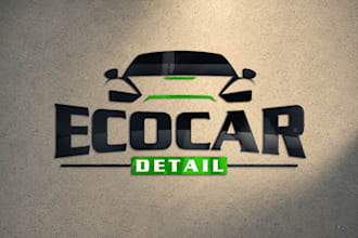 design a professional automotive logo for car brands and garages