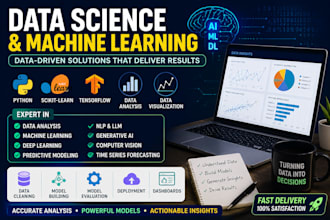 build machine learning, deep learning, generative ai and data science solutions