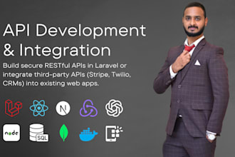 build custom rest API or integrate third party API