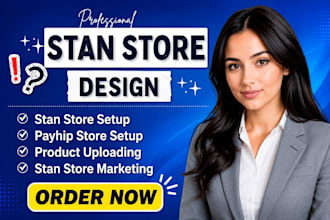 setup stan store, digital products, payhip setup, beacons ai, etsy shop