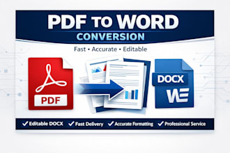 convert PDF to editable word document accurately