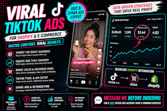 be your tiktok ads expert for shopify and ecommerce