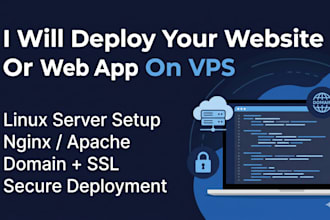 deploy your website or web application on a vps