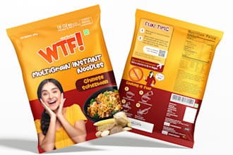 design product packaging for d2c food brands