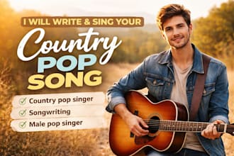 do country song, country pop and country rock song