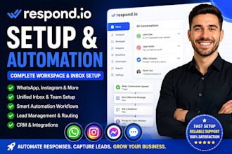 set up your respond io workspace and inbox for your business