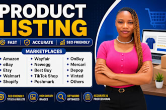 upload products on depop vinted onbuy newegg wayfair poshmark product listing
