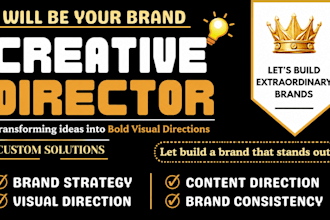 be your brand visual identity, content marketing, creative director and designer