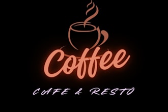 design modern and professional cafe logo