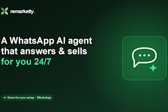 set up a whatsapp ai chatbot and auto reply for business