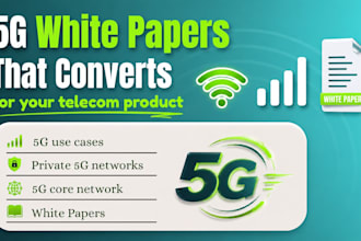 write a professional 5g white paper for your telecom product or solution