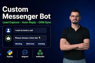 build a telegram whatsapp instagram bot with CRM integration
