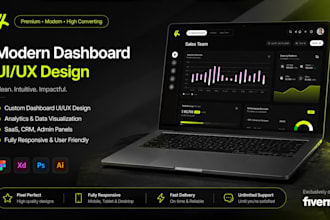 custom dashboard UI for saas