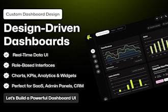custom dashboard UI for saas