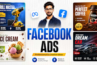 design professional facebook ads and instagram carousels