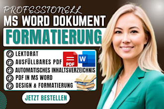 lch formatiere lhr word dokument professionell und wandle PDF in word um