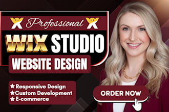 develop wix website design wix studio website wix online store figma to wix