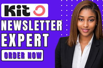 setup convertkit newsletter kit landing page convertkit email newsletter expert
