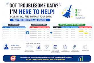 clean and organize data