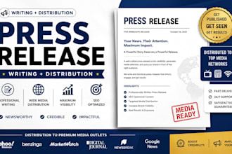 publish uk press release article writing PR distribution to news media outlet
