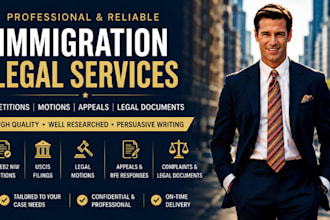 draft eb2 niw, eb1a, o1 visa petition, rfe response and legal documents