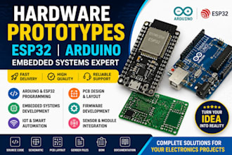 develop firmware and embedded systems for hardware projects