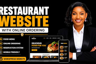 build a restaurant website with online ordering and wordpress