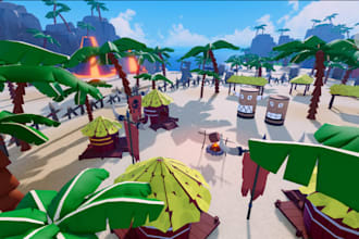design roblox characters, assets, roblox maps and game worlds in roblox studio