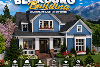 create stunning custom bloxburg houses and luxury mansions in roblox