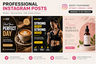 design professional instagram posts