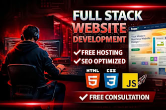design customized business website with free hosting