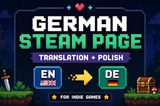 translate your indie game steam page for gamers