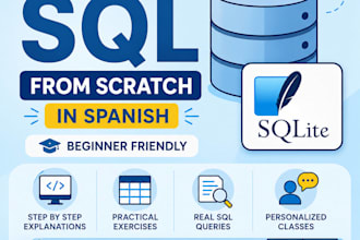 teach you sql in spanish from scratch using sqlite