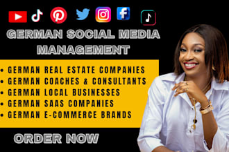 be your social media manager for german businesses and brands