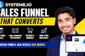 build a sales funnel that converts visitors into buyers