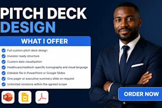 design design healthcare pitch deck medical startup pitch deck