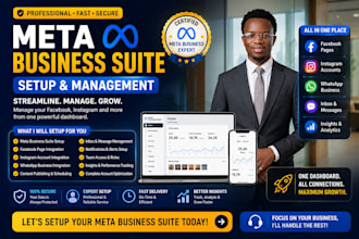 fix meta business suite, ad account, meta pixel setup